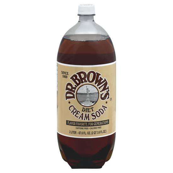 Dr. Brown's Diet Cream Soda (2 L)