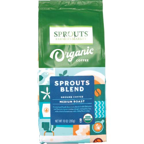 Sprouts Organic Sprouts Blend Medium Roast Ground Coffee