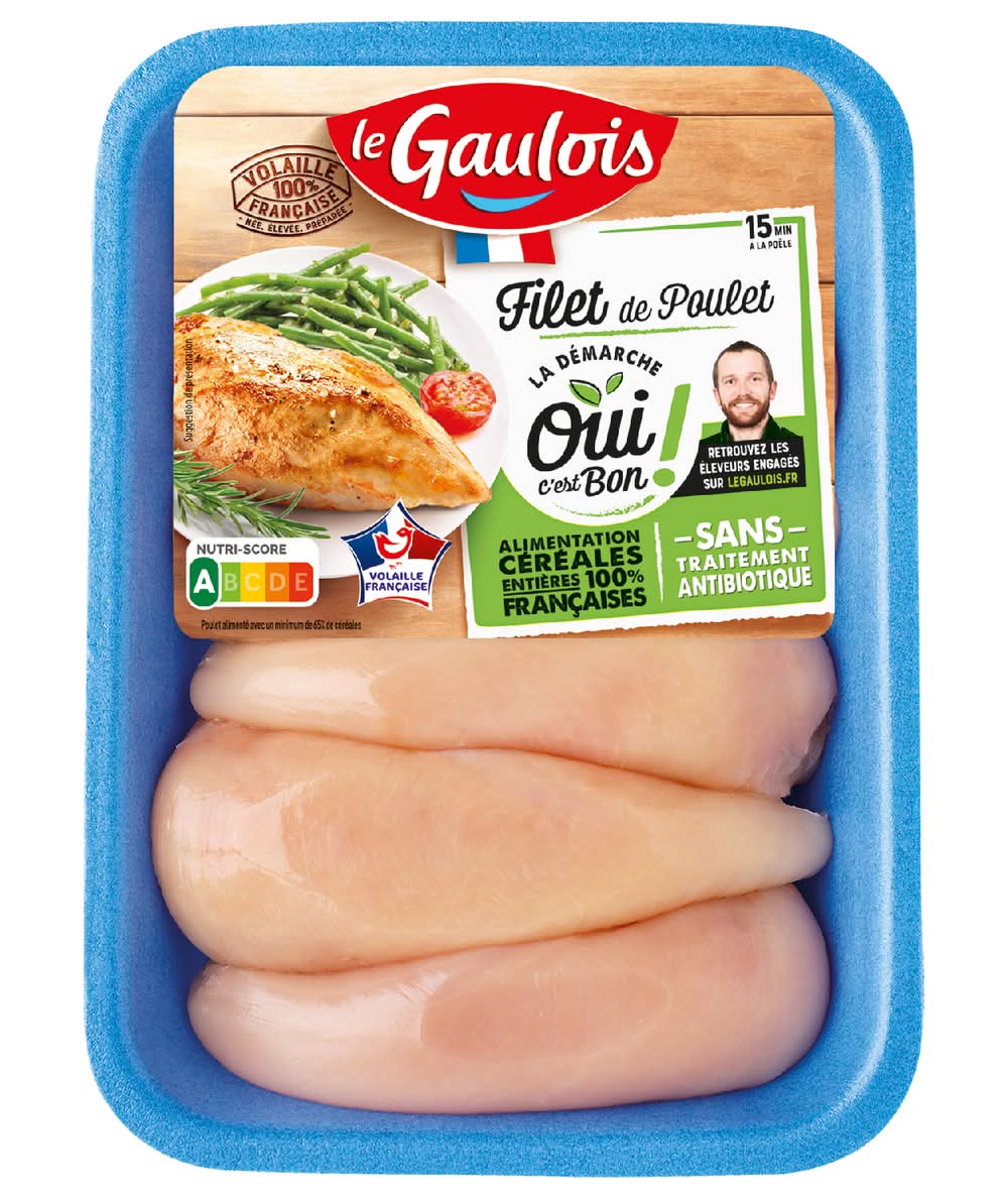 Le Gaulois - Filet de poulet blanc (720g)