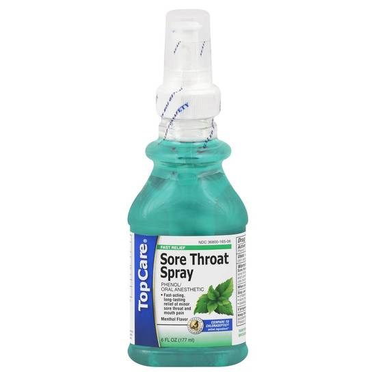 Topcare Sore Throat Menthol (6 oz)