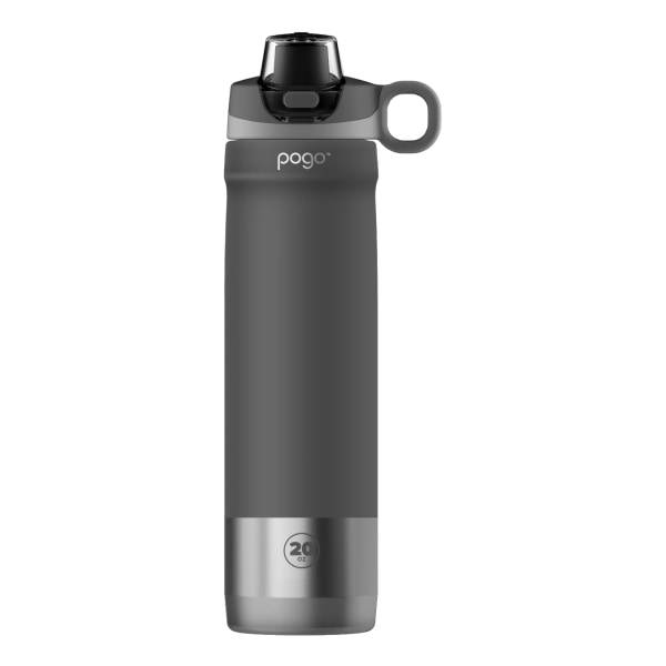 Pogo Insulated Stainless Steel Water Bottle (grey)