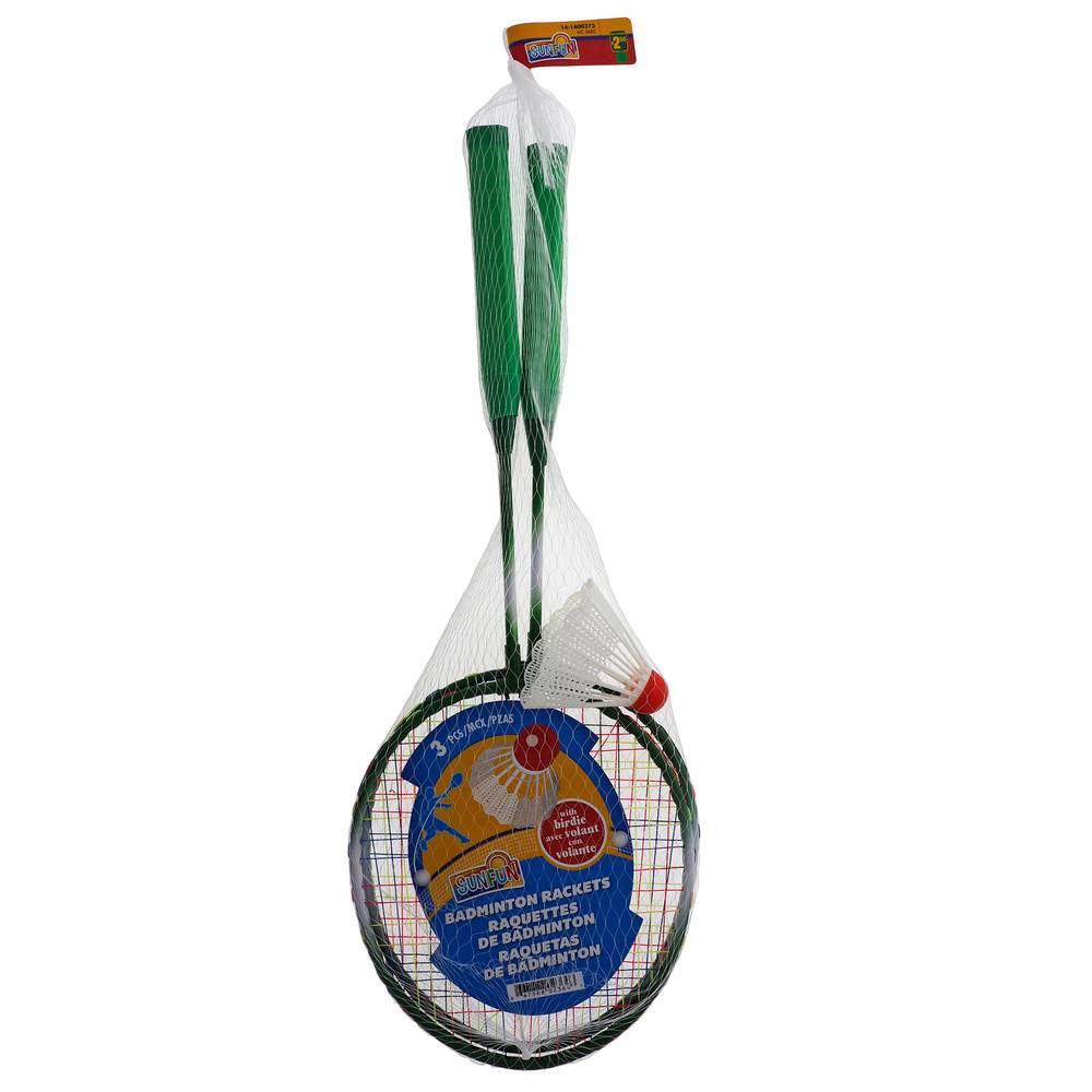 Metal Badminton Rackets, 2pc