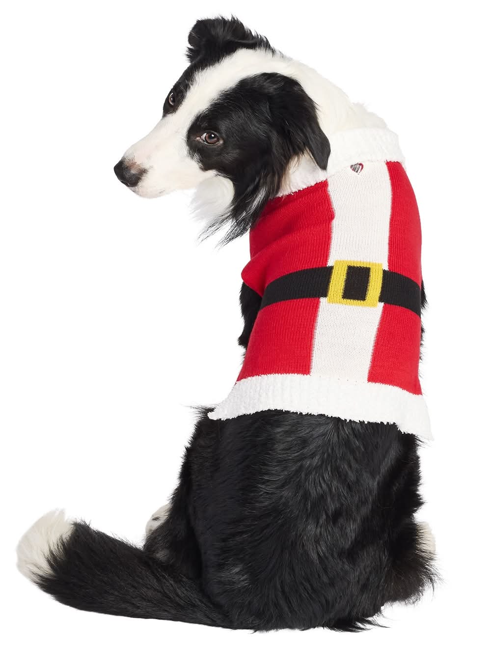 Heart & Herd Red Santa Dog Pet Sweater Extra small