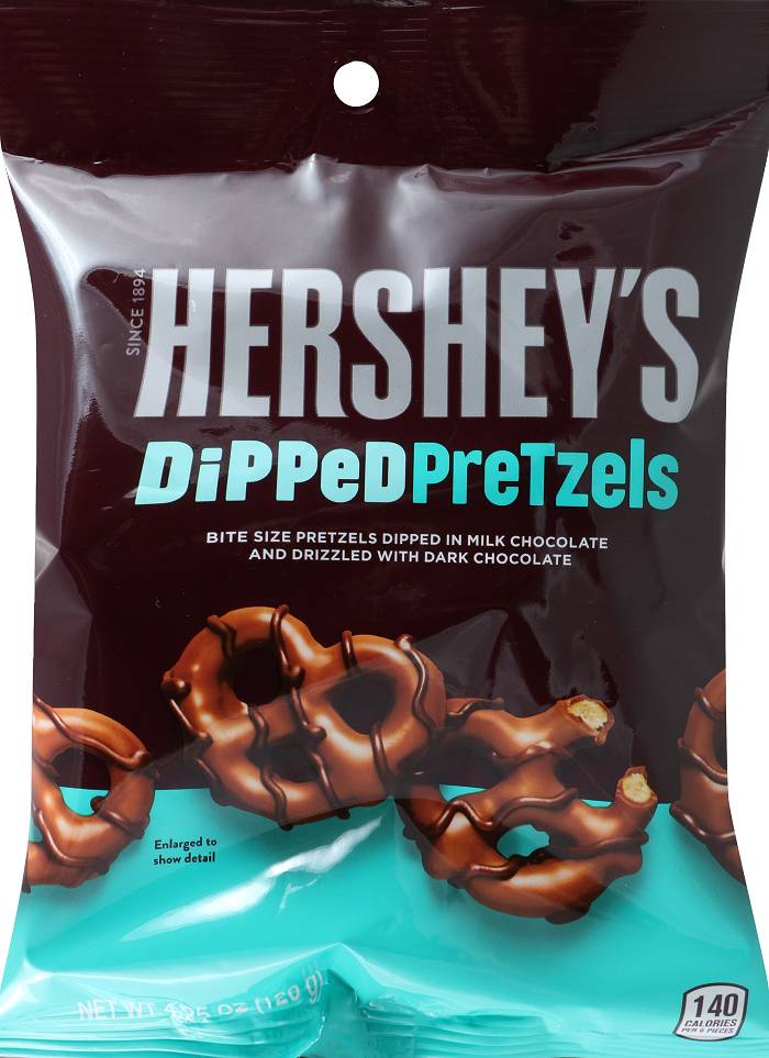 Hershey's Milk Chocolate Dipped Pretzels