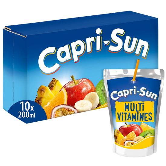 Multivitamin' mini poches Capri Sun 10x20 cl