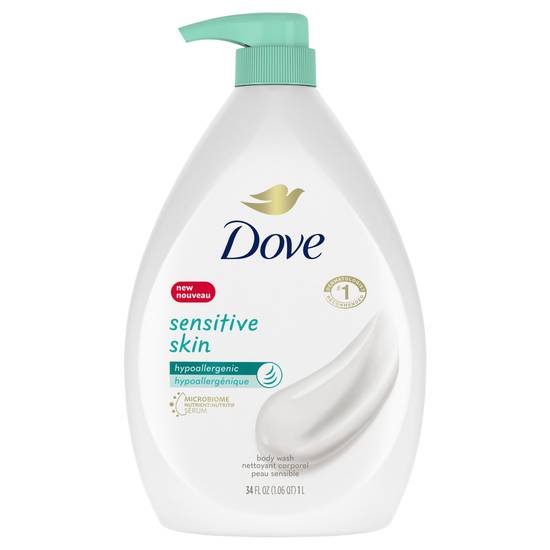 Dove Sensitive Skin Hypoallergenic Body Wash