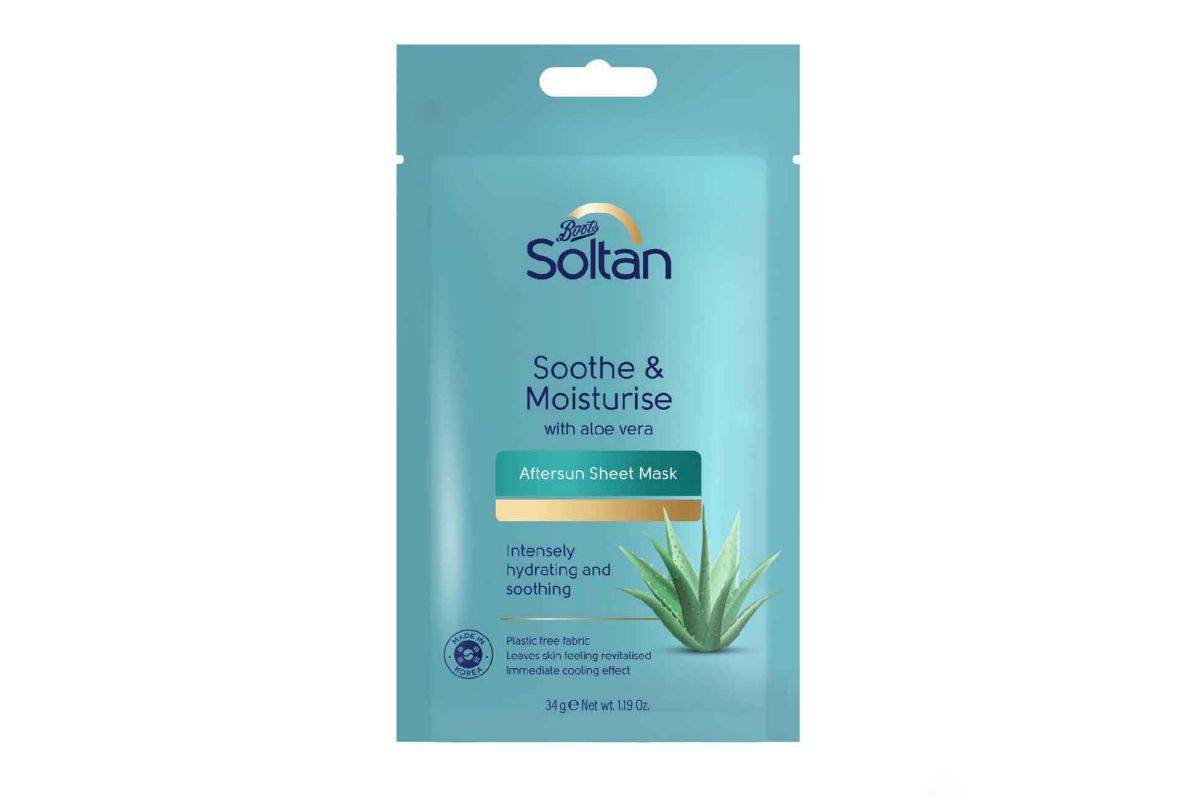 Soltan Soothe & Moisturise Aftersun Sheet Mask 34g