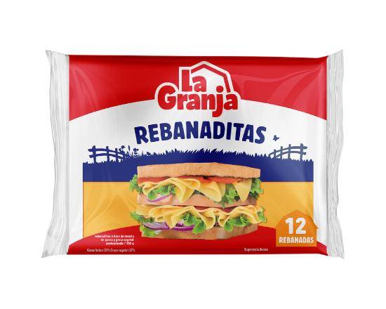 35% OFF Rebanaditas La Granja 192g - 12 Reb.