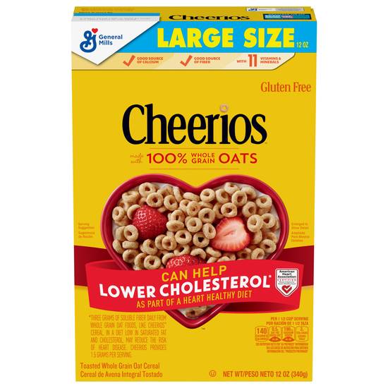 Cheerios Large Size Whole Grain Oats Cereal