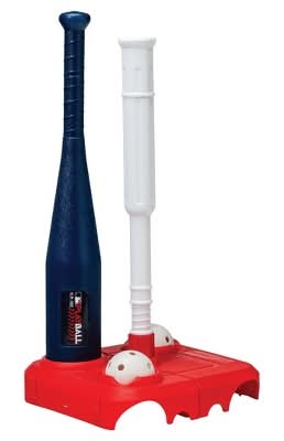 MLB Playball Foldaway Batting Tee, 20-24 in