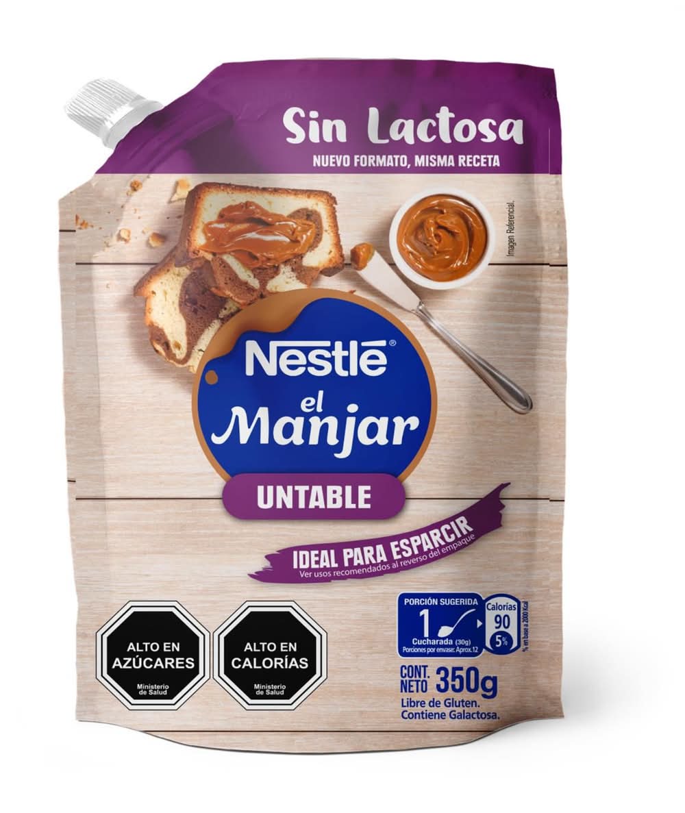 Nestlé · Manjar untable sin lactosa (350 g)