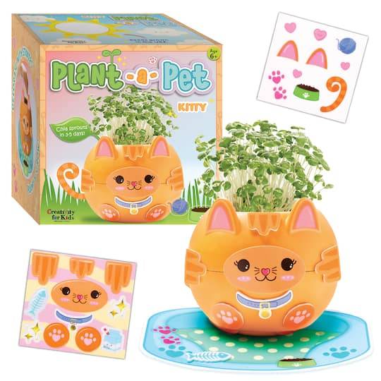 Faber-Castell Creativity For Kids Plant-A-Pet Kitty Kit