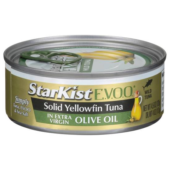 Starkist E.v.o.o. Solid Yellowfin Tuna in Extra Virgin Olive Oil
