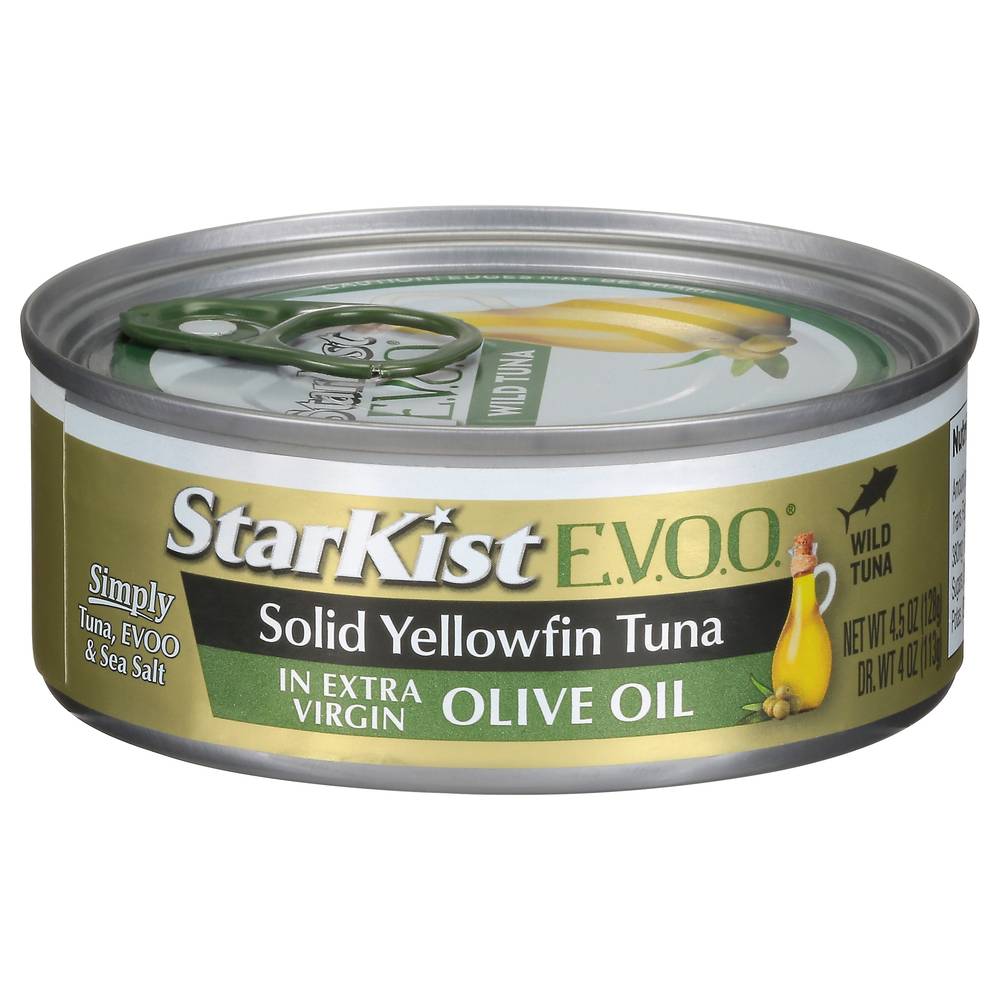 StarKist Solid Yellowfin Tuna in Extra Virgin Olive Oil (4.5 oz)