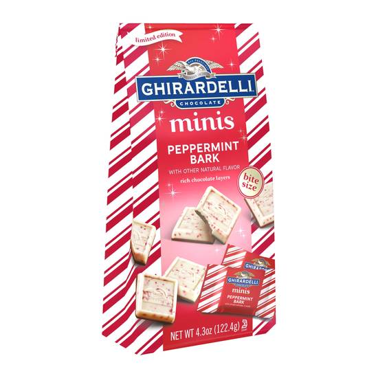 Order GHIRARDELLI Peppermint Bark Chocolate Minis, 4.3 OZ Bag food online from CVS store, NESQUEHONING on bringmethat.com
