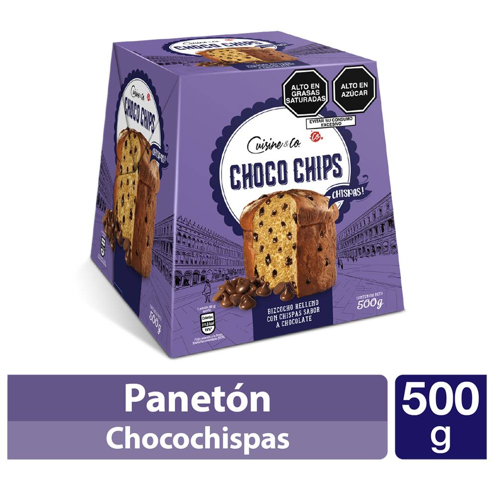 Cuisine & Co · Paneton chocochispas (500 g)