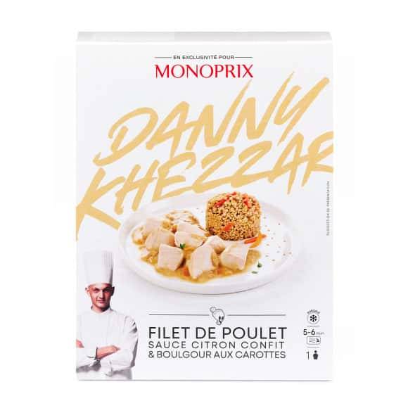 Dany Khezzar X Monoprix Poulet Au Citron Et Boulgour Le Paquet De 350G