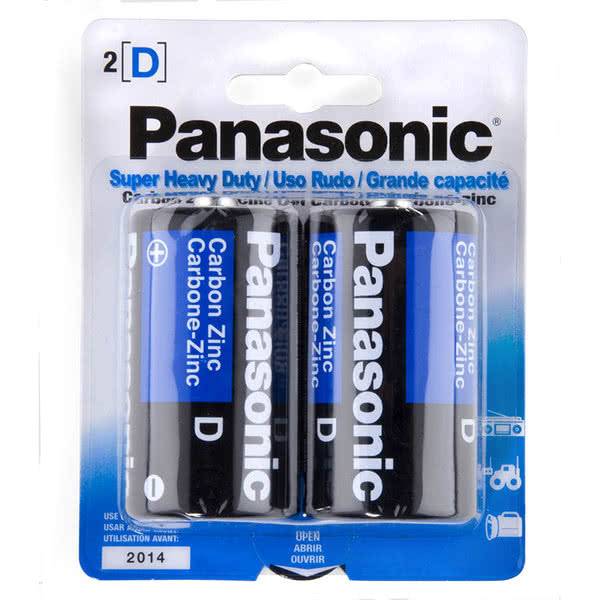 Panasonic - Size D Super Heavy Duty - 2 Pk (1 Unit per Case)