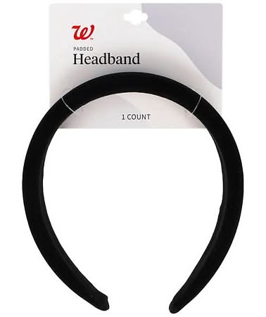 Walgreens Padded Velvet Headband
