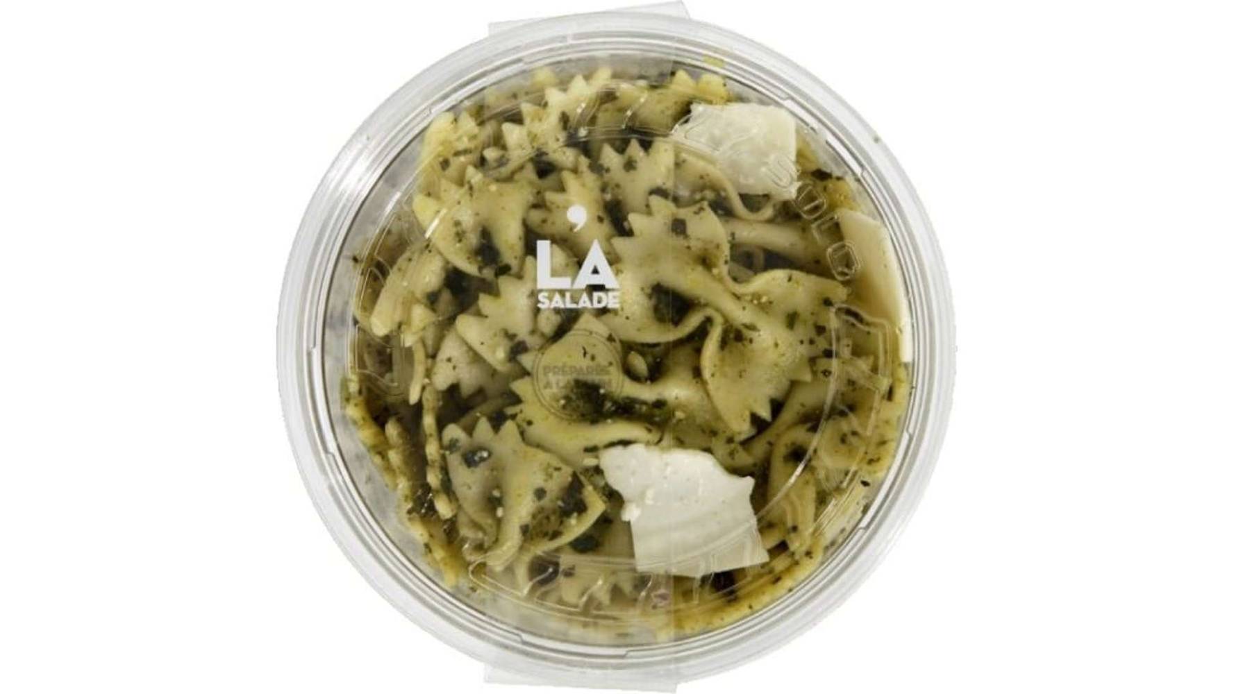 Monoprix Farfalle basilic epinards parmesan - La Salade La barquette de 170 g