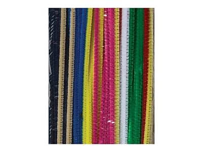 Creativity Street Regular Stems, Assorted Colors, 100/Pack (PAC7112-01)