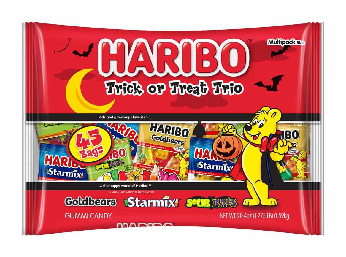 Haribo Trick or Treat Trio (20.4 oz, 45 ct)