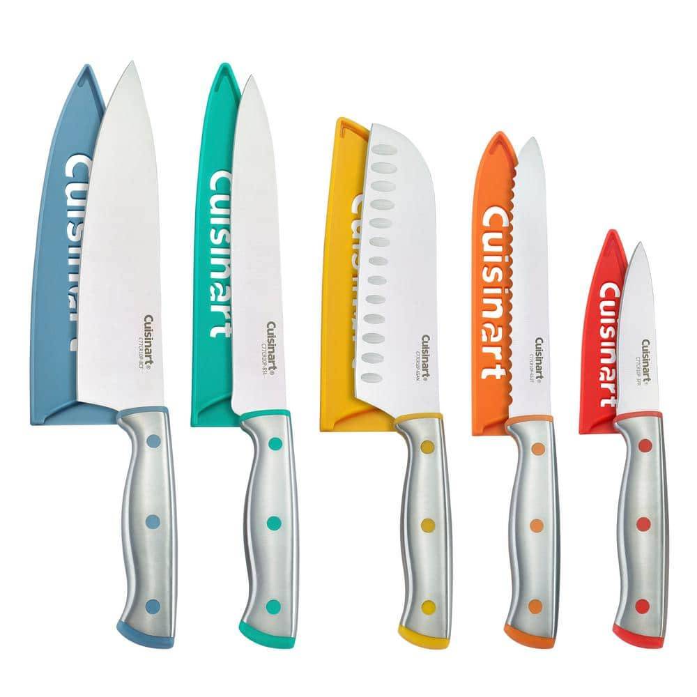 Cuisinart Classic Color Core 10-Piece Knife Set Includes Blade Guards