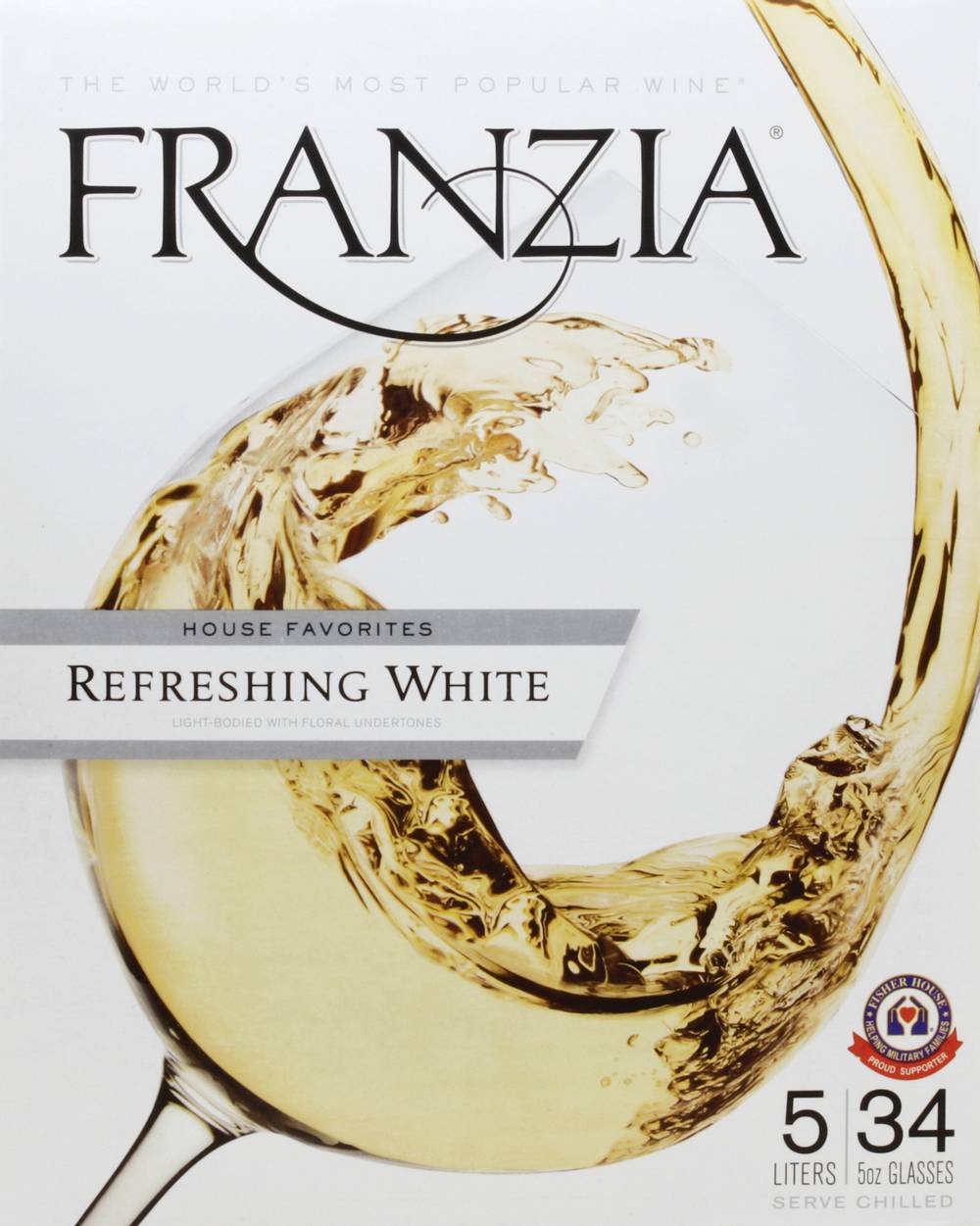 Franzia Refreshing White Wine (5 L)