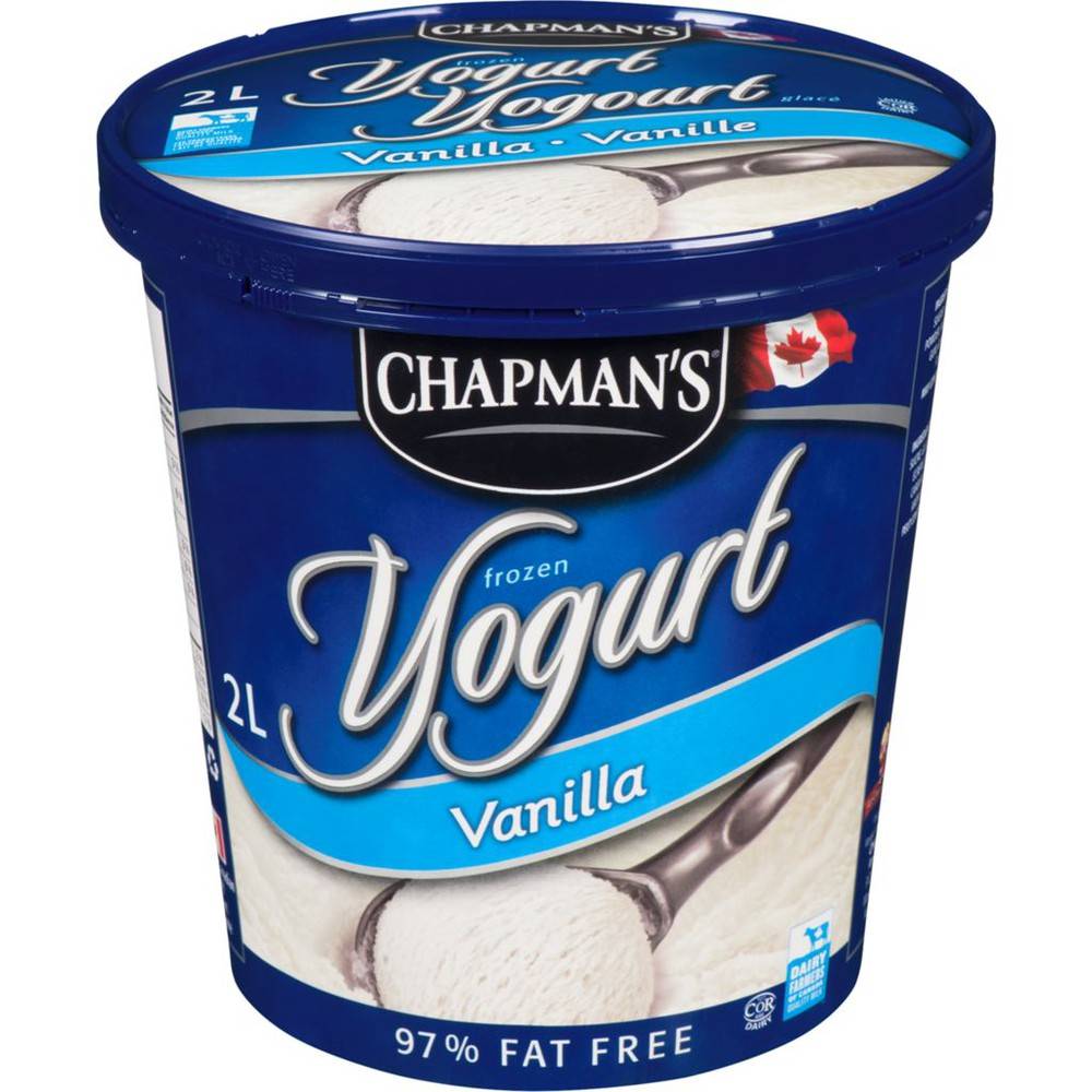 Chapman's Yogurt Ice Cream, Vanilla (2 L)