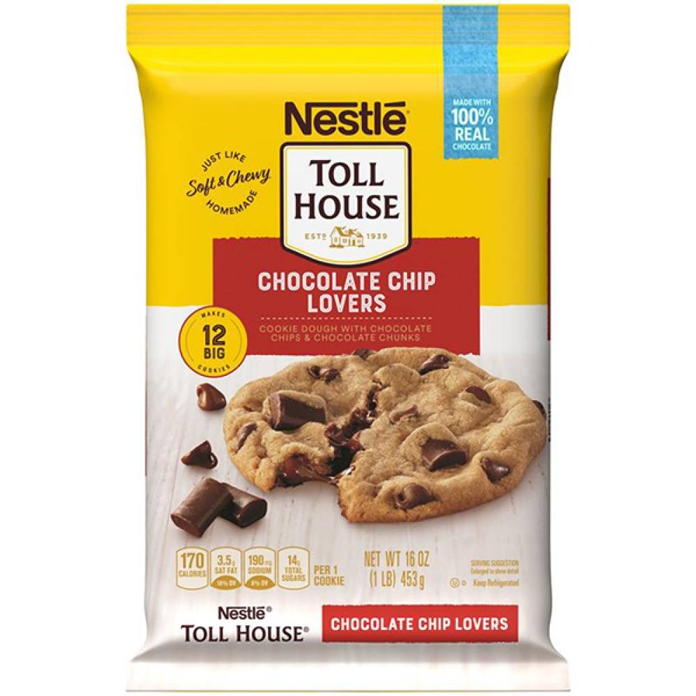 Nestlé Toll House Chocolate Chip Lovers Cookie Dough (1 lbs)