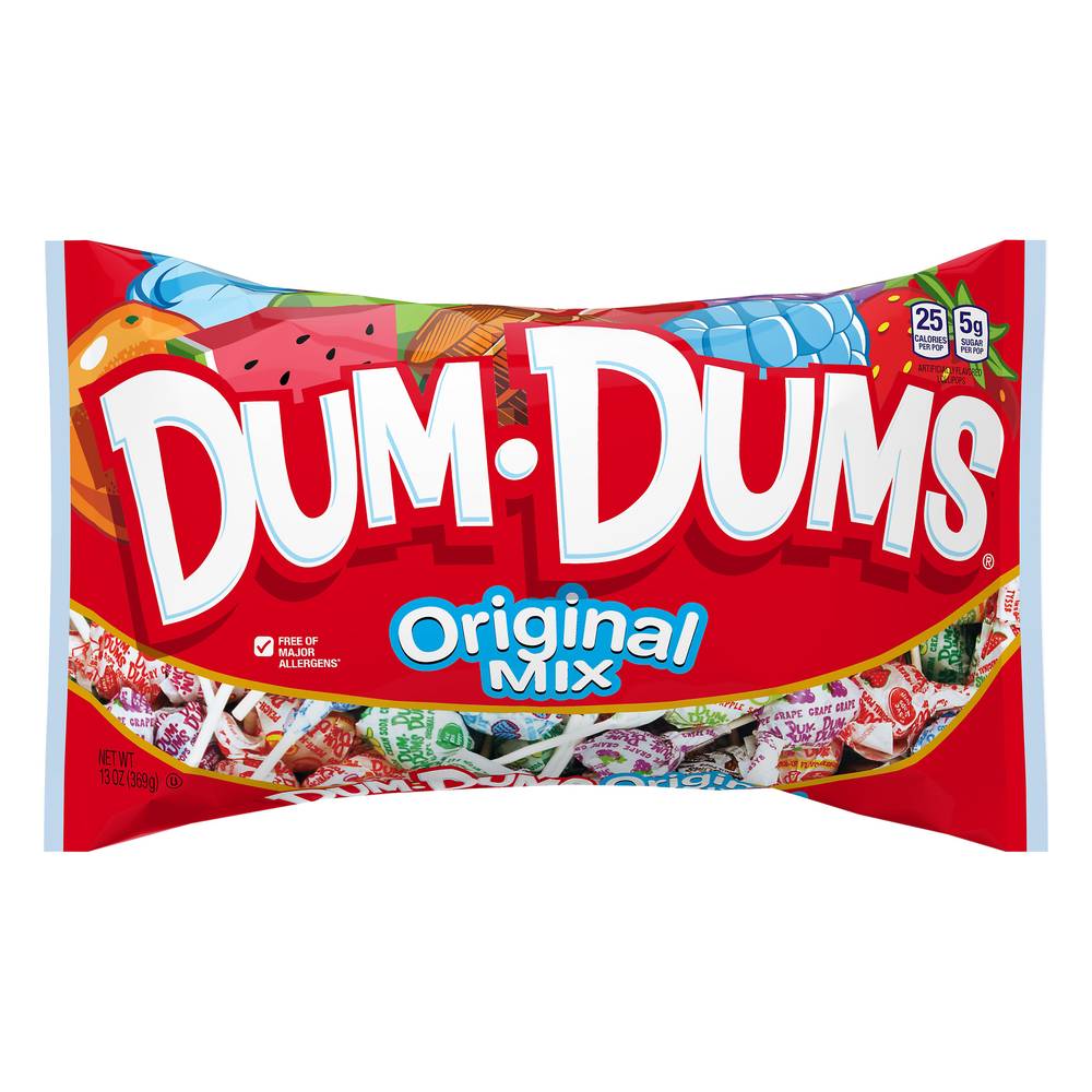 Dum Dums Dum Dum Original Assorted Flavors Lollipops (13 oz)