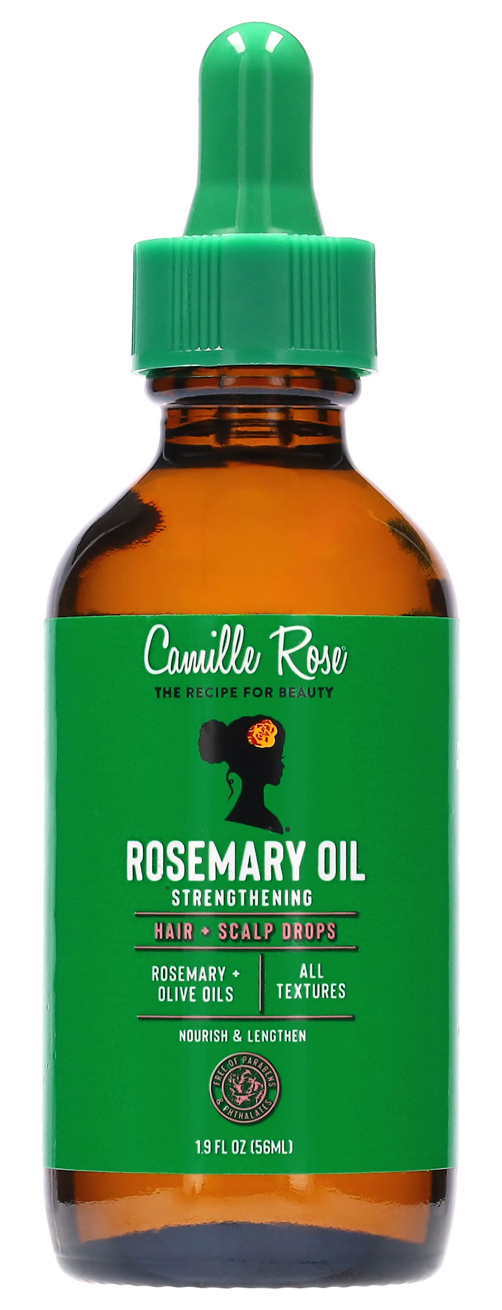 Camille Rose Strengthening Hair + Scalp Rosemary Oil (1.9 fl oz)