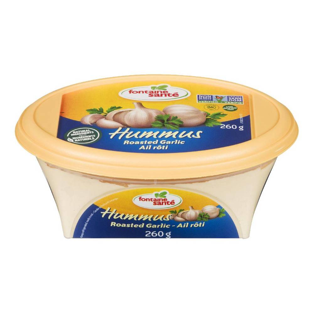 Fontaine Santé Roasted Garlic Hummus (260 g)