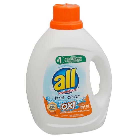 All Stainlifters Oxi Free & Clear Detergent