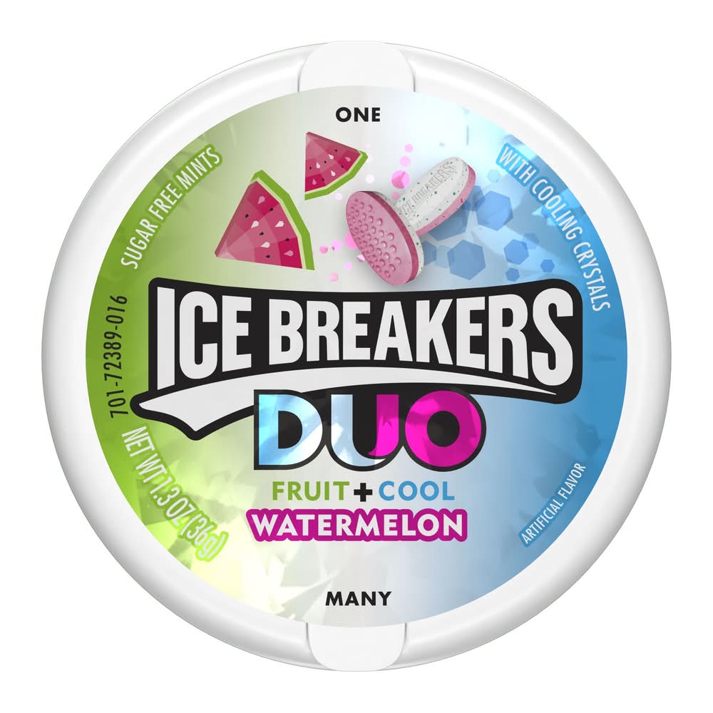 Ice Breakers® Duo Sugar-Free Mints 1.3oz - Watermelon