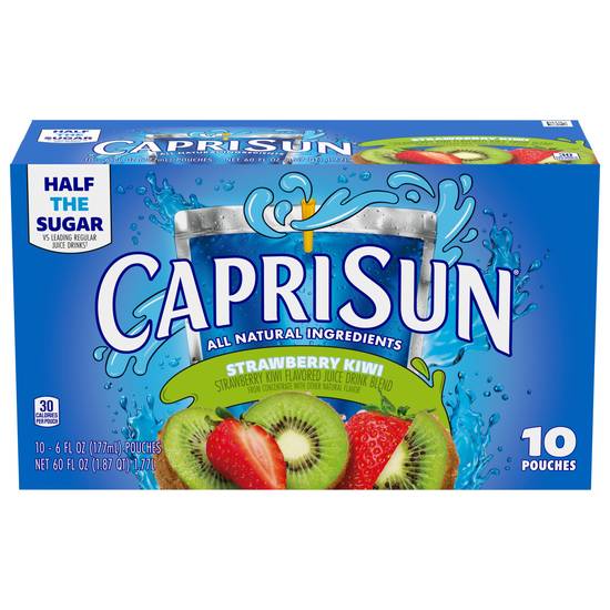 Capri Sun Strawberry Kiwi Juice Drink Blend (60 fl oz)