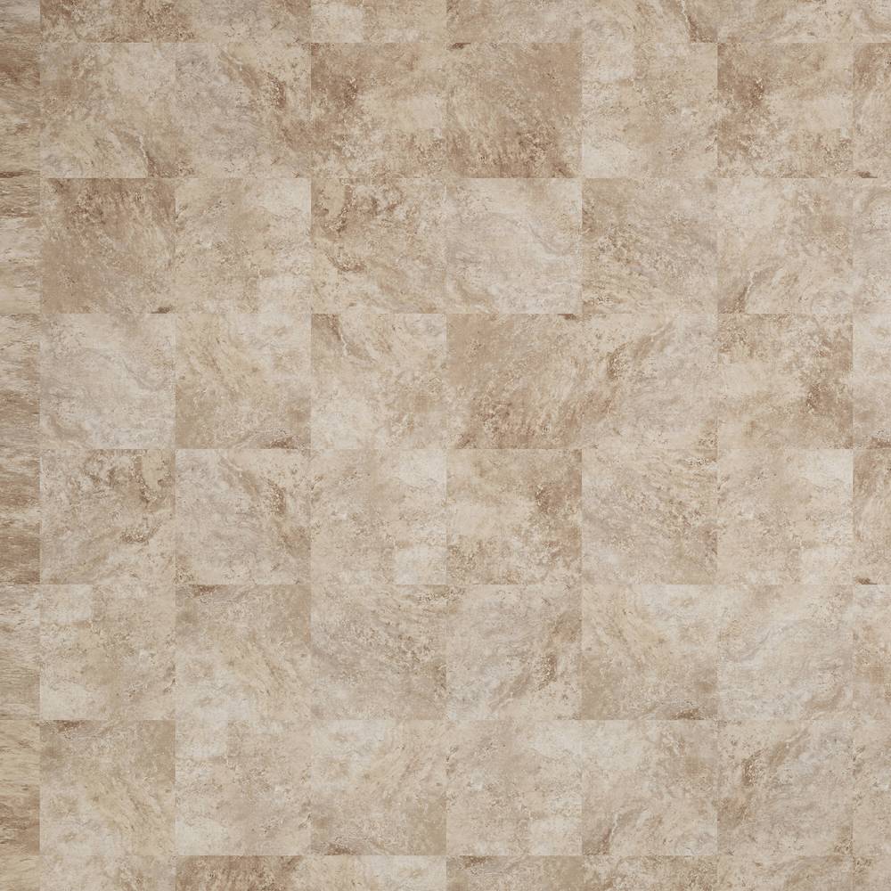 Style Selections Tumbled Stone Bronze Stone Look 3-mil x 12-in W x 12-in L Water Resistant Peel and Stick Luxury Vinyl Tile Flooring (1-sq ft/ Piece) | LSS2962APS