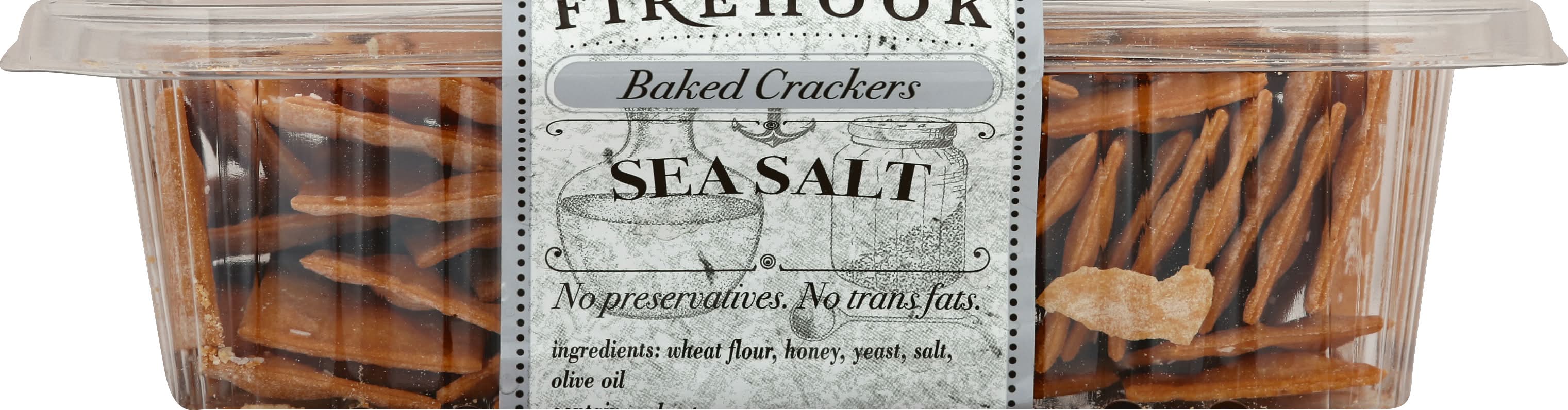 Firehook Sea Salt Baked Crackers (8 oz)