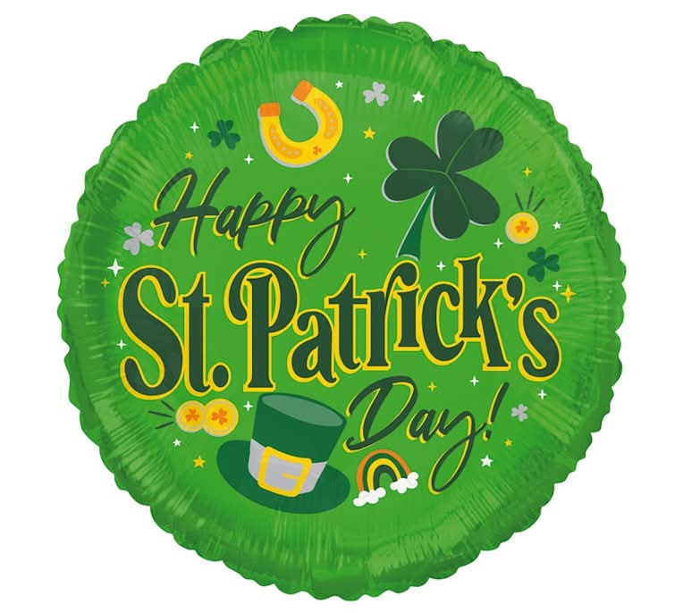 St Patrick's Day Balloon