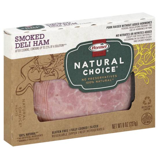 Hormel Natural Choice Smoked Deli Ham