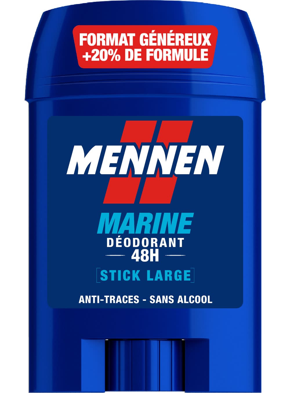 Mennen - Déodorant stick anti-traces, marine, male (60ml)
