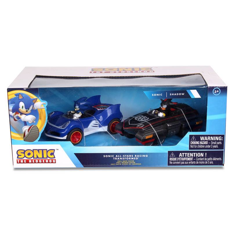 SONIC 2 PACK SONIC AND SHADOW PULL BACK