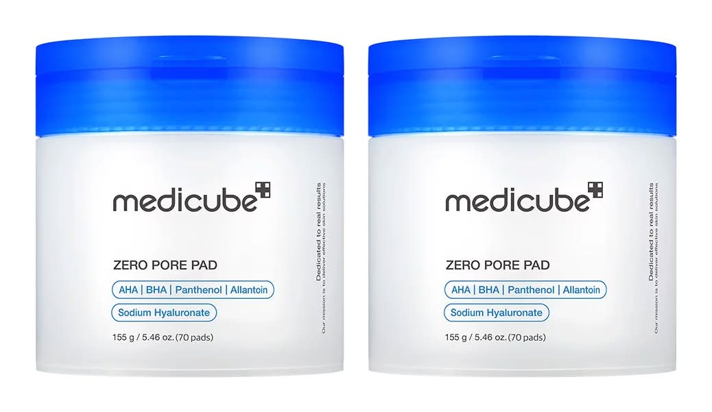 Medicube · Zero pore pad 2.0 almohadillas exfoliantes (70 un)