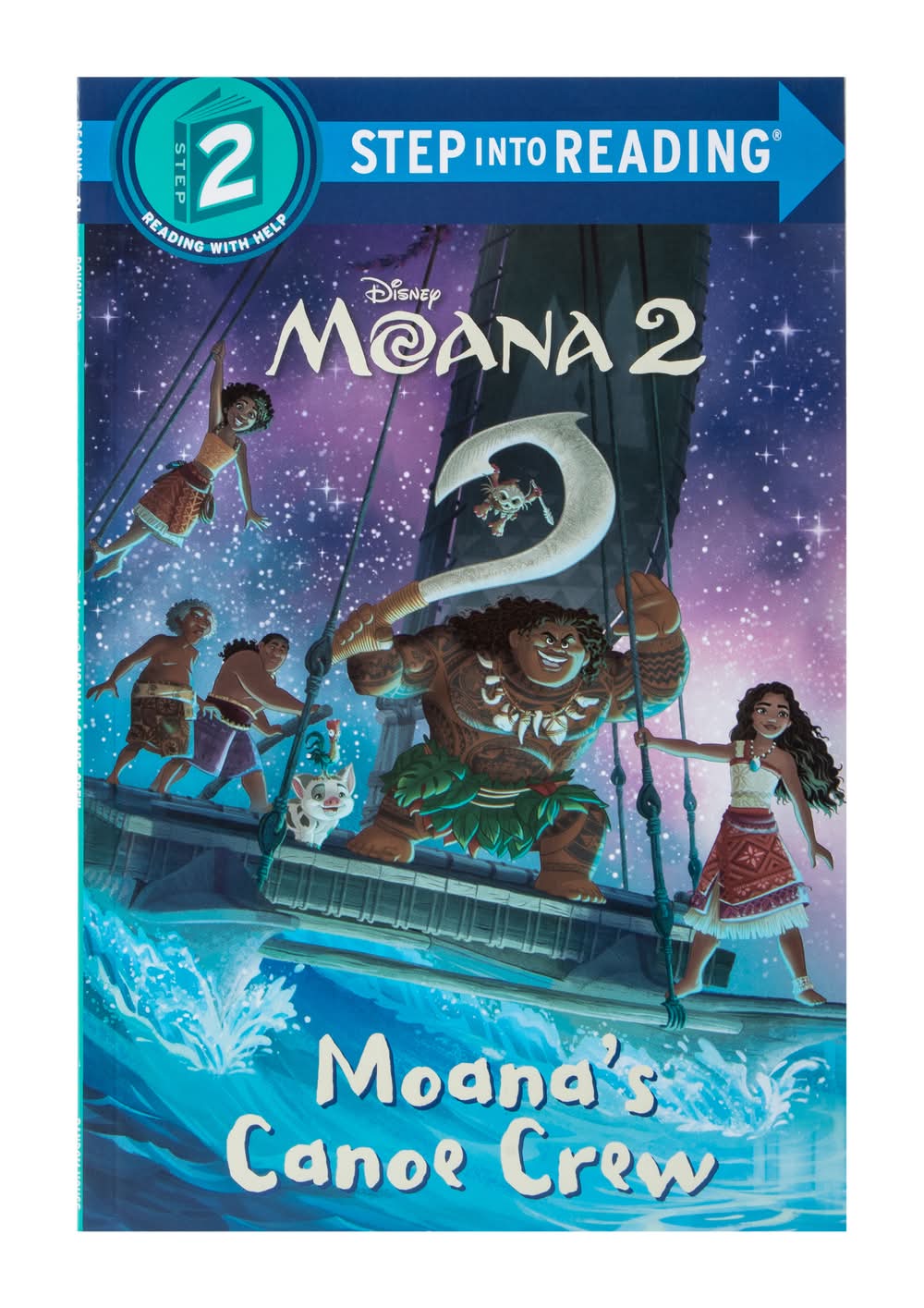 Step Into Reading® Disney Moana 2 Moana's Canoe Crew Book