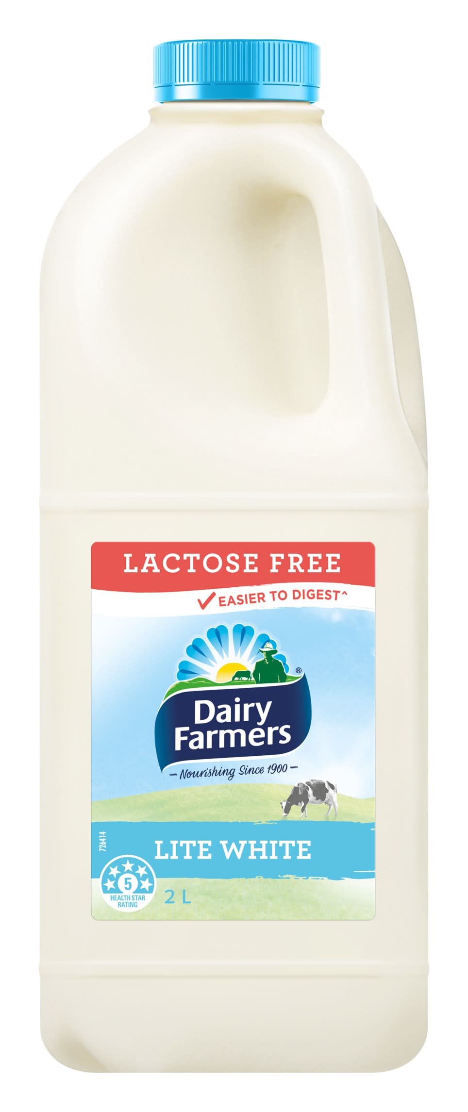 Dairy Farmers Lite White Lactose Free Milk (2L)