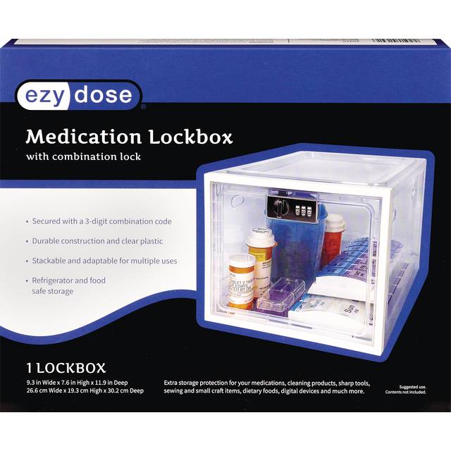 Ezyds Medication Lock Box