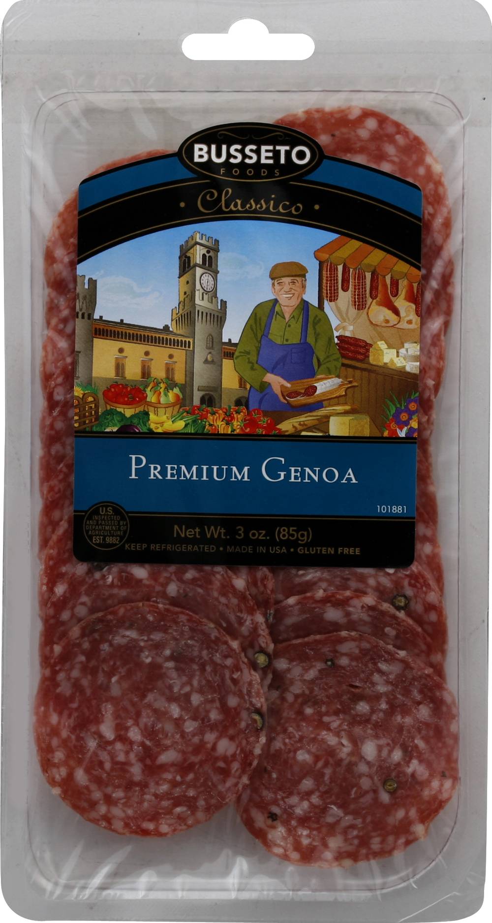 Busseto Premium Genoa Salami (3 oz)