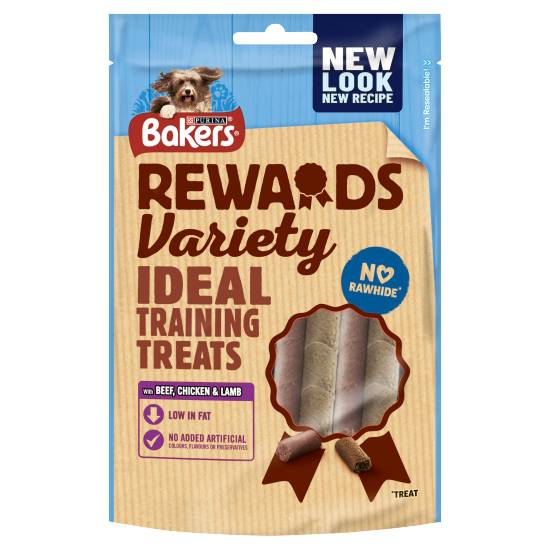 Bakers Dog Treat Mixed Variety Rewards 100g