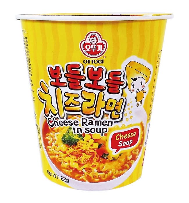 韓國不倒翁起司風味湯杯麵