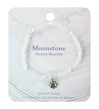Semi-Precious Stone Bracelet Moonstone